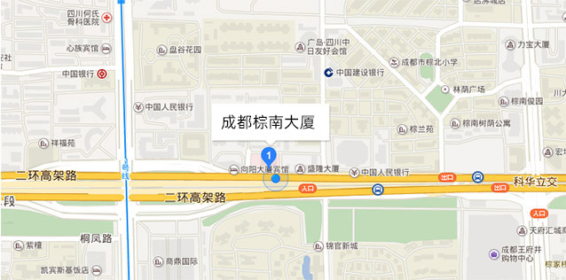 成都棕南心理咨询中心地图